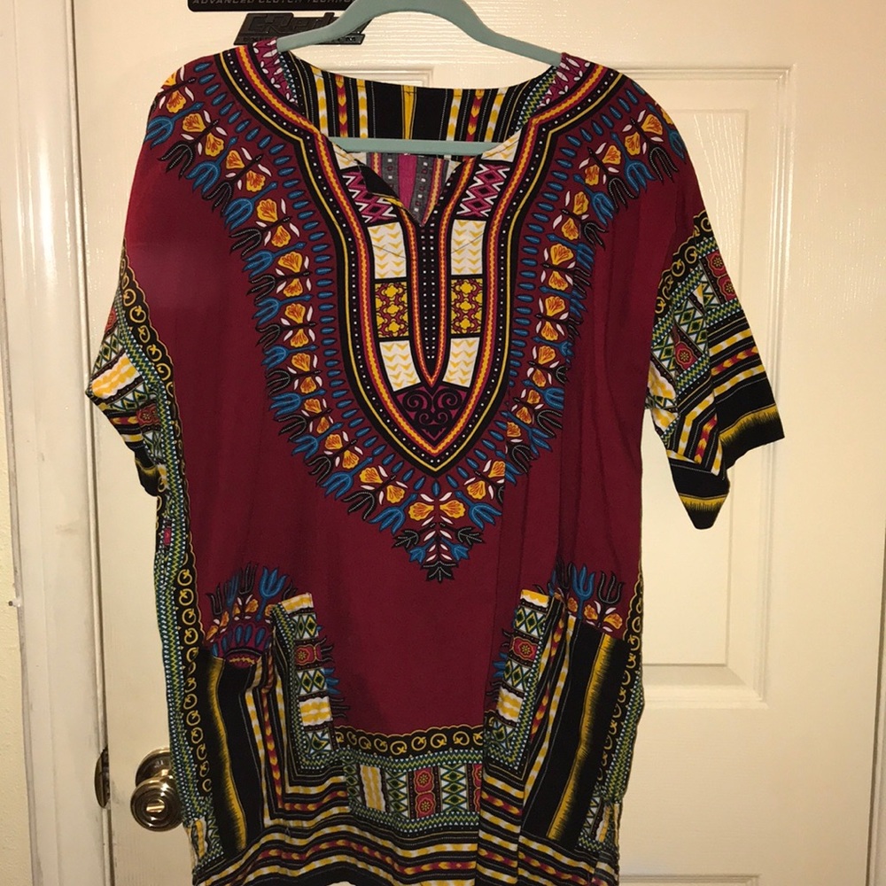 Dashiki red